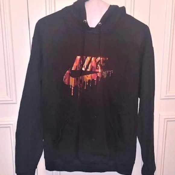 Black‎ long sleeved hoodie M - Picture 1 of 8